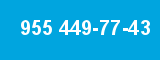 955 449-77-43